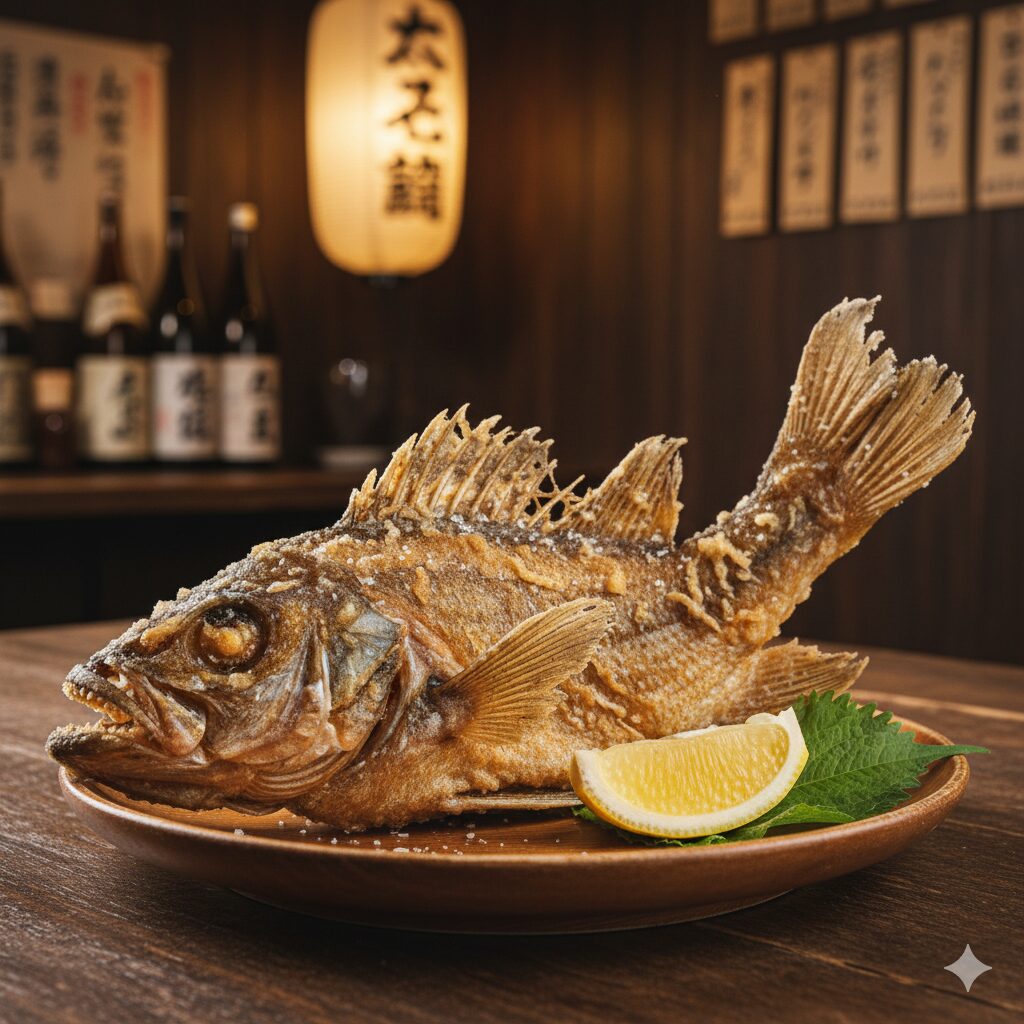 メバルの唐揚げ