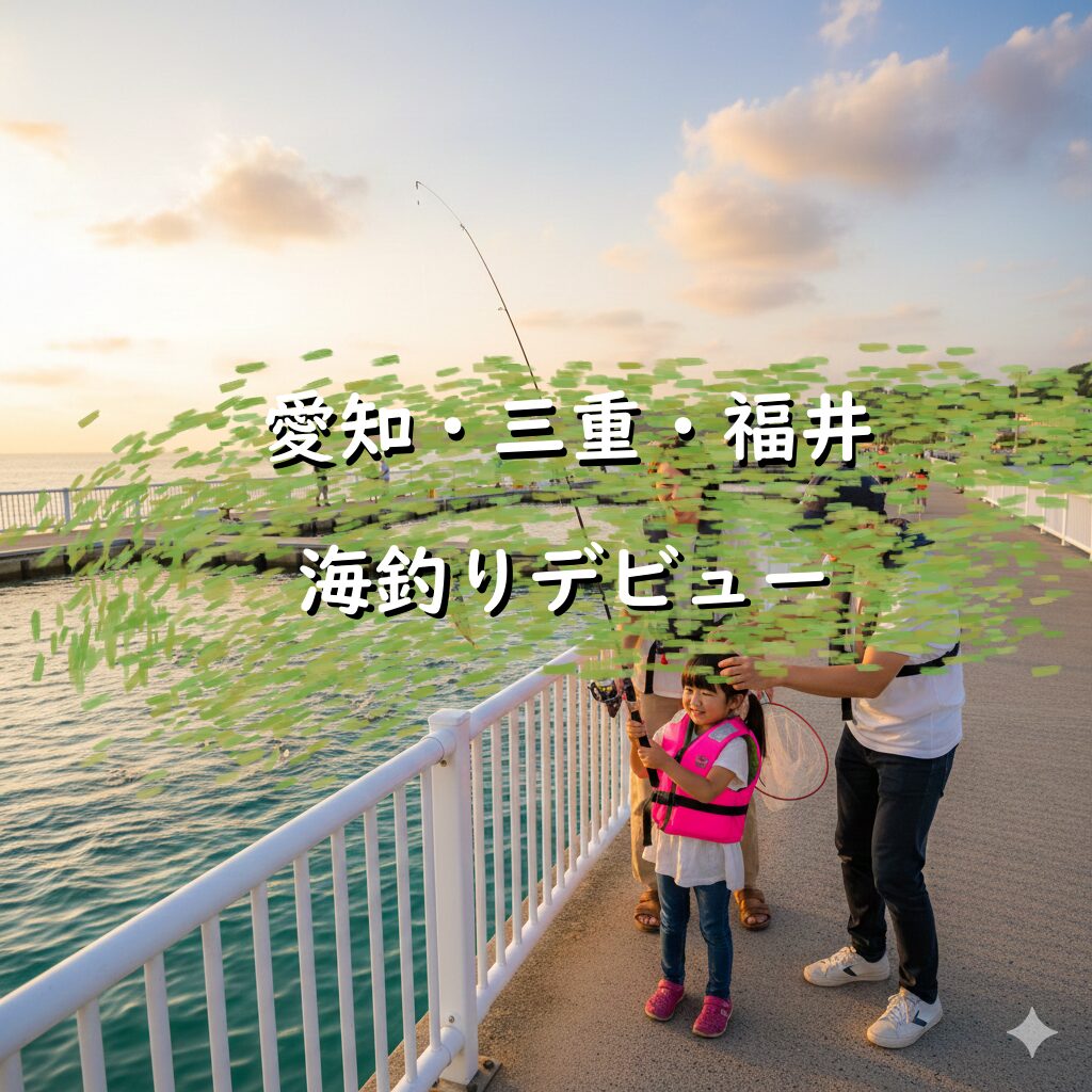 【2025年最新】愛知・三重・福井で釣りデビュー!失敗しない安全・サポート充実の釣り場ランキング