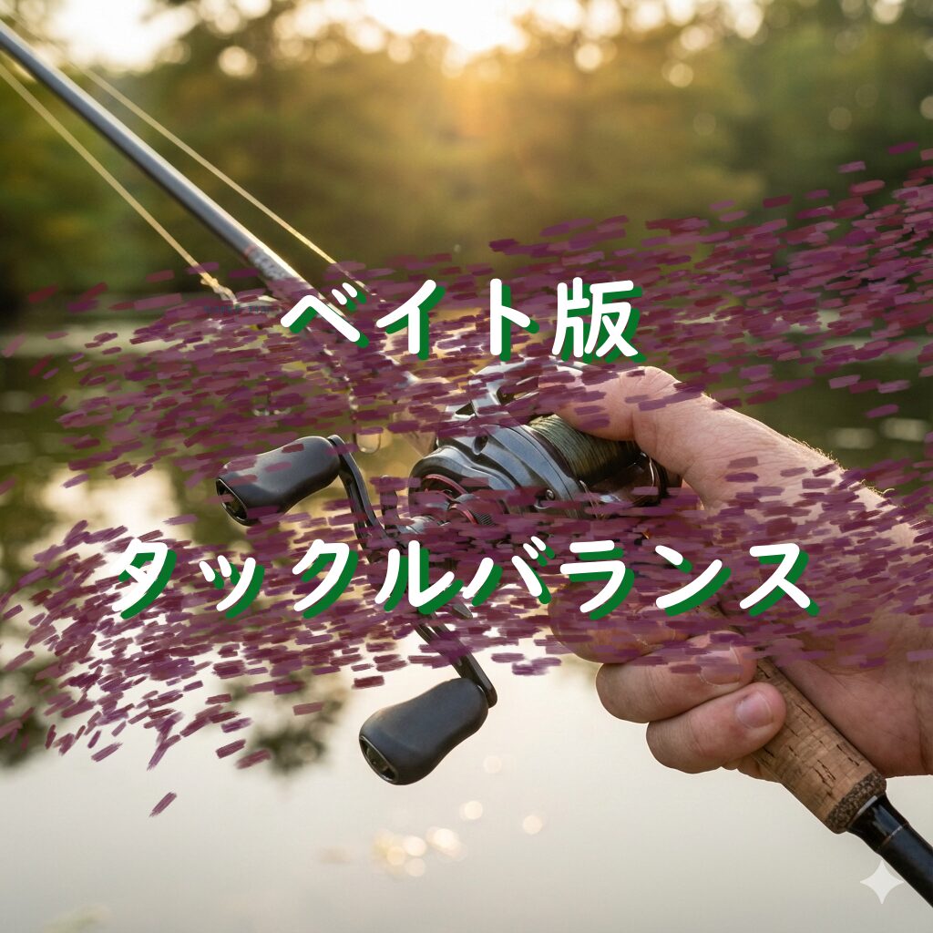 【ベイトリール版】失敗しない!ロッドとリールの「黄金バランス」組み合わせガイド