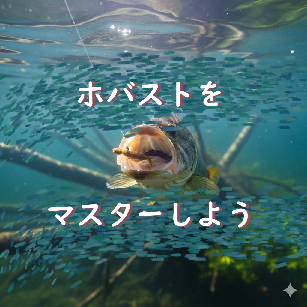 バス釣り技術「ホバスト」完全マスター:浮かせながら誘う極意