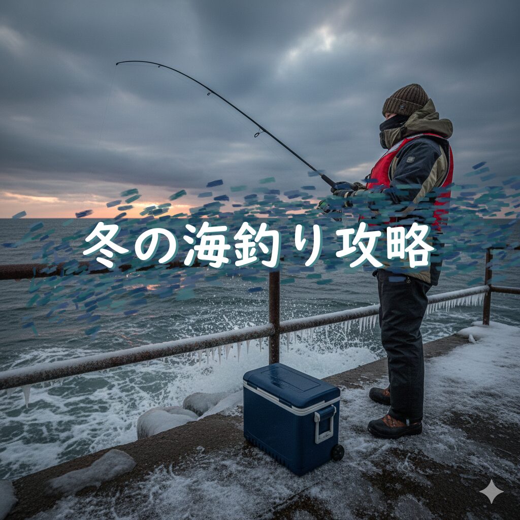 【冬の海釣り完全攻略】12月・1月・2月に釣れる魚と寒さを凌ぐ爆釣メソッド