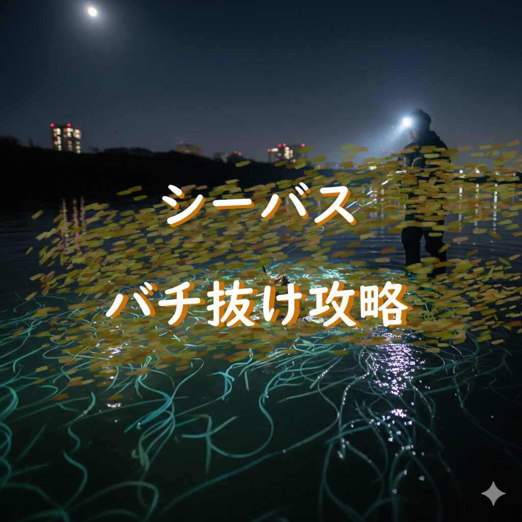 バチ抜けシーバス完全攻略!釣れない人が見落とす「時期・ルアー・流し方」の黄金法則