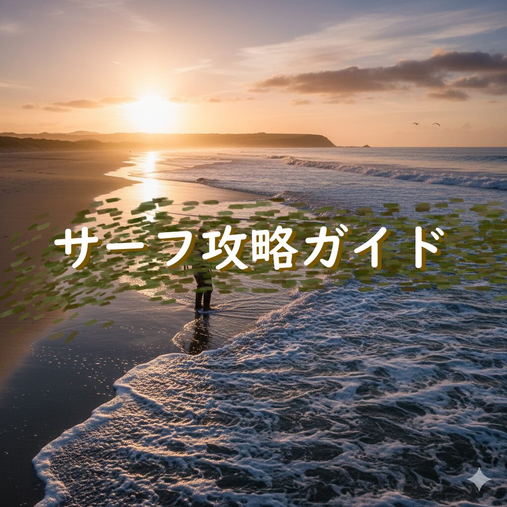 広大な砂浜から「魚の道」を探せ!サーフで釣れる魚と釣り方完全ガイド