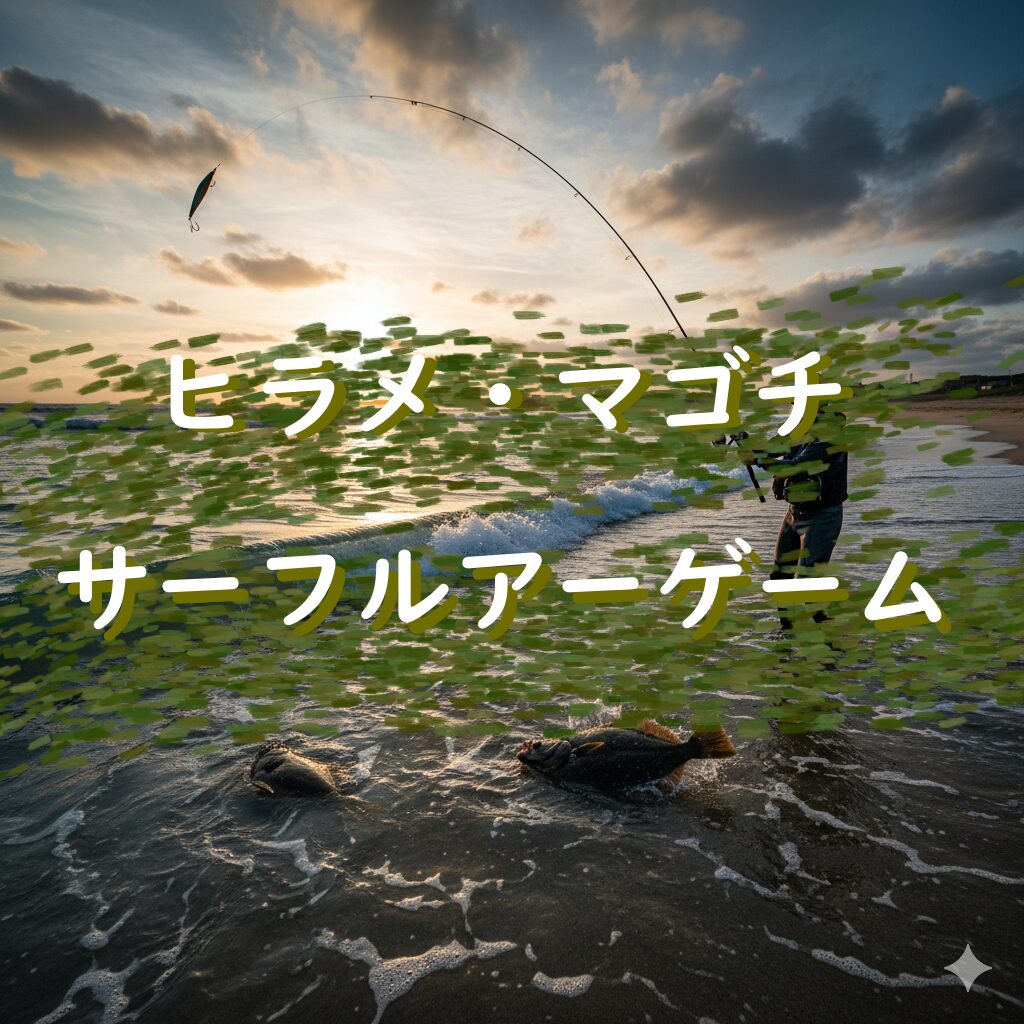 サーフの2大怪獣「ヒラメ」と「マゴチ」完全攻略!生態の違いを利用した“狙い撃ち”の極意