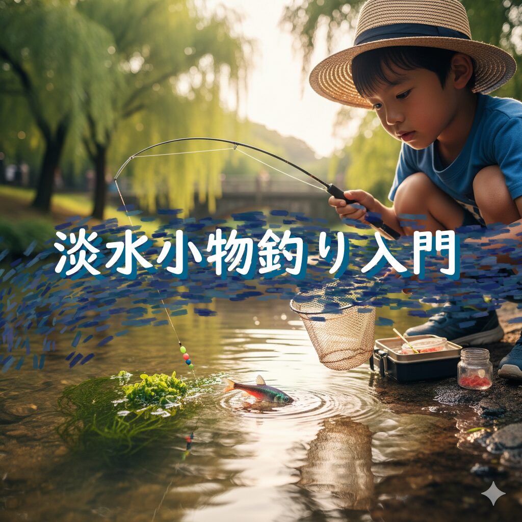 【淡水小物釣り入門】手軽に楽しめる!タナゴ・オイカワ・ハゼなどを狙う仕掛けとコツ