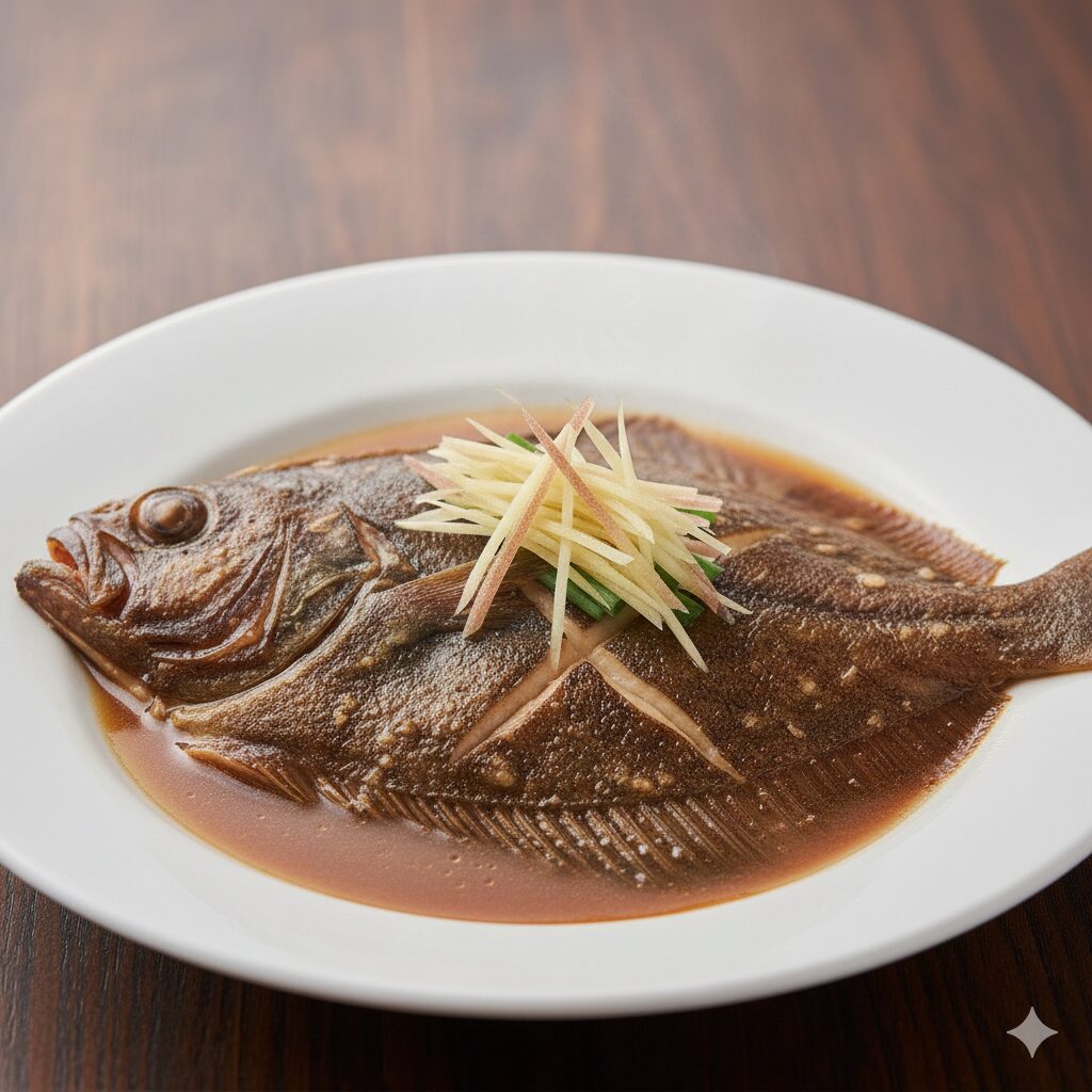 カレイの煮付け