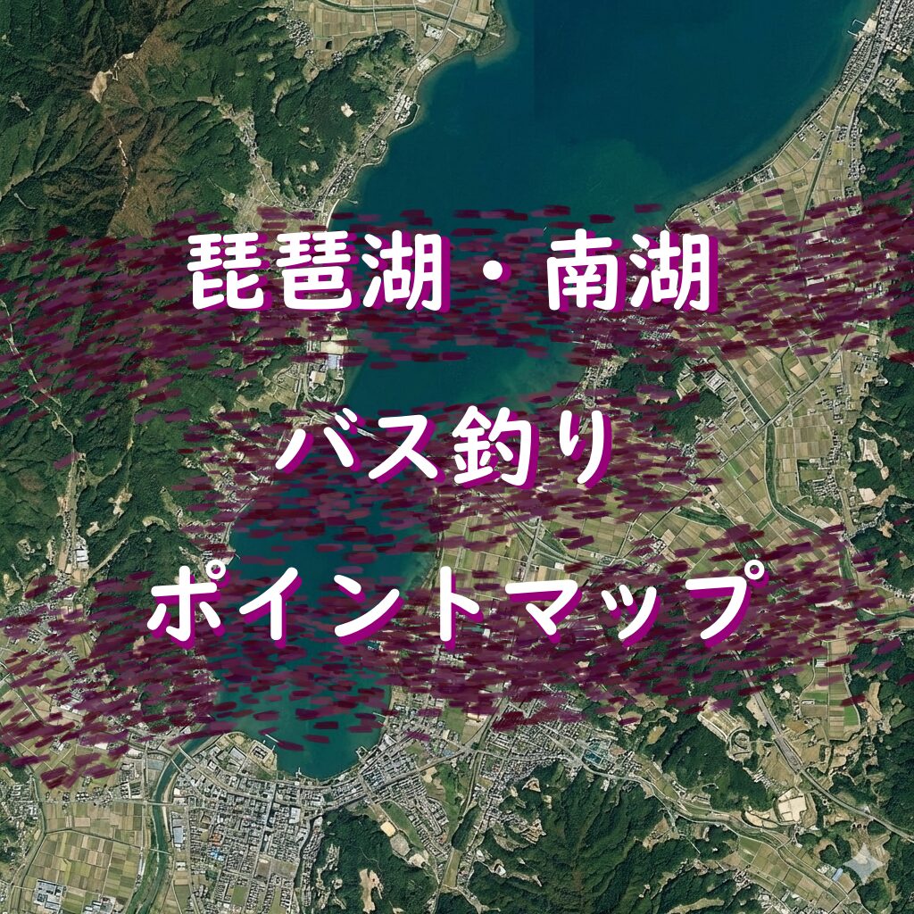 【バス釣り】琵琶湖南湖のオカッパリポイント解説!地形や攻略法まで