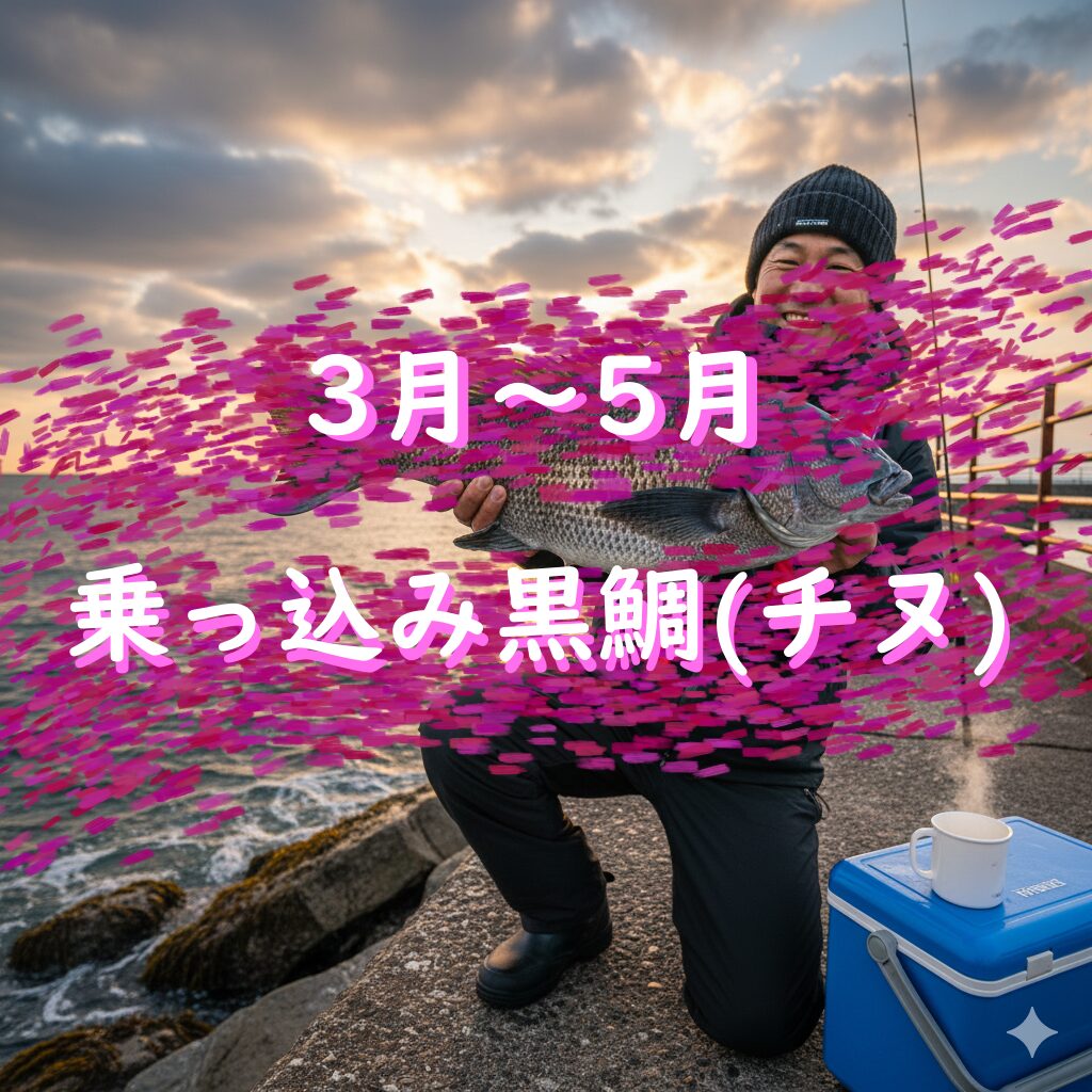 【3月~5月頃まで】乗っ込み黒鯛(チヌ)の生態や釣り方を学んで年無しを獲ろう!