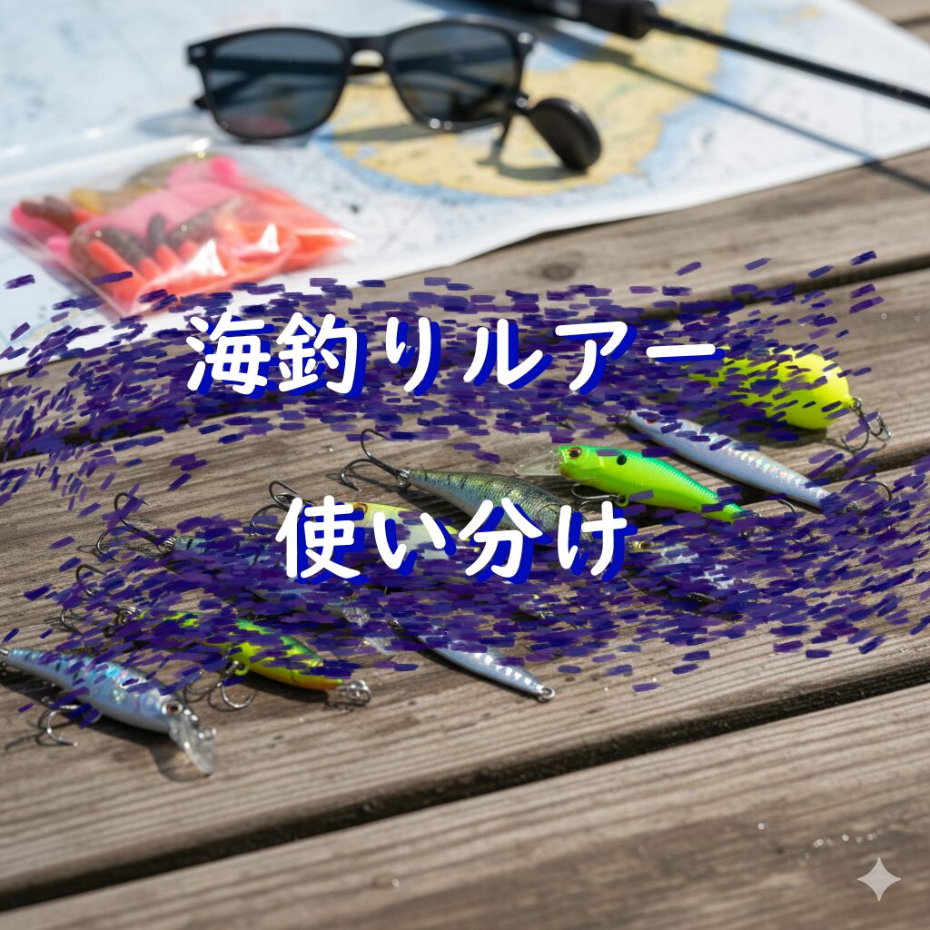 海釣りルアーの使い分け!「いつ」「何を」投げるべきか?1匹に近づくためのルアー選定術