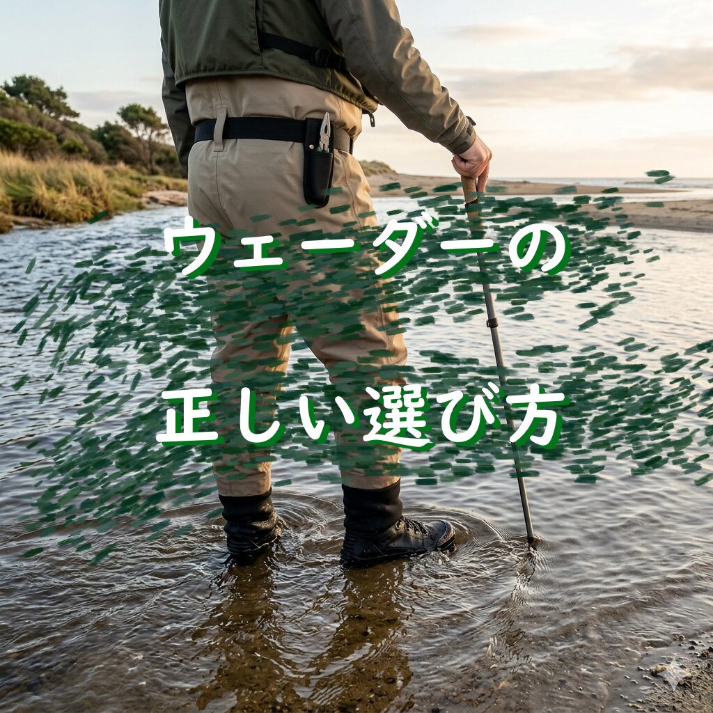 ウェーダーの選び方!命を守る選び方とフィールド別のおすすめ