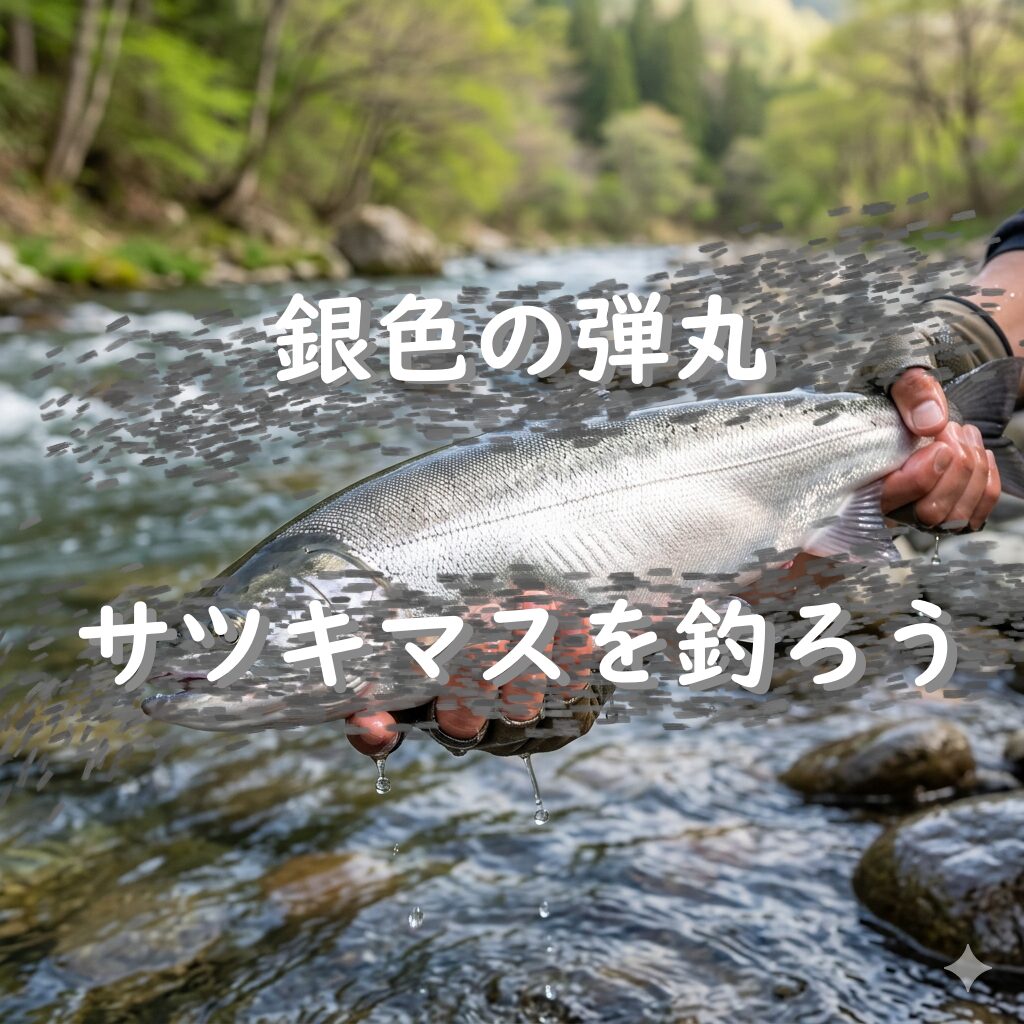 銀色の弾丸サツキマス「1000回投げて1匹」の幻を釣ろう!