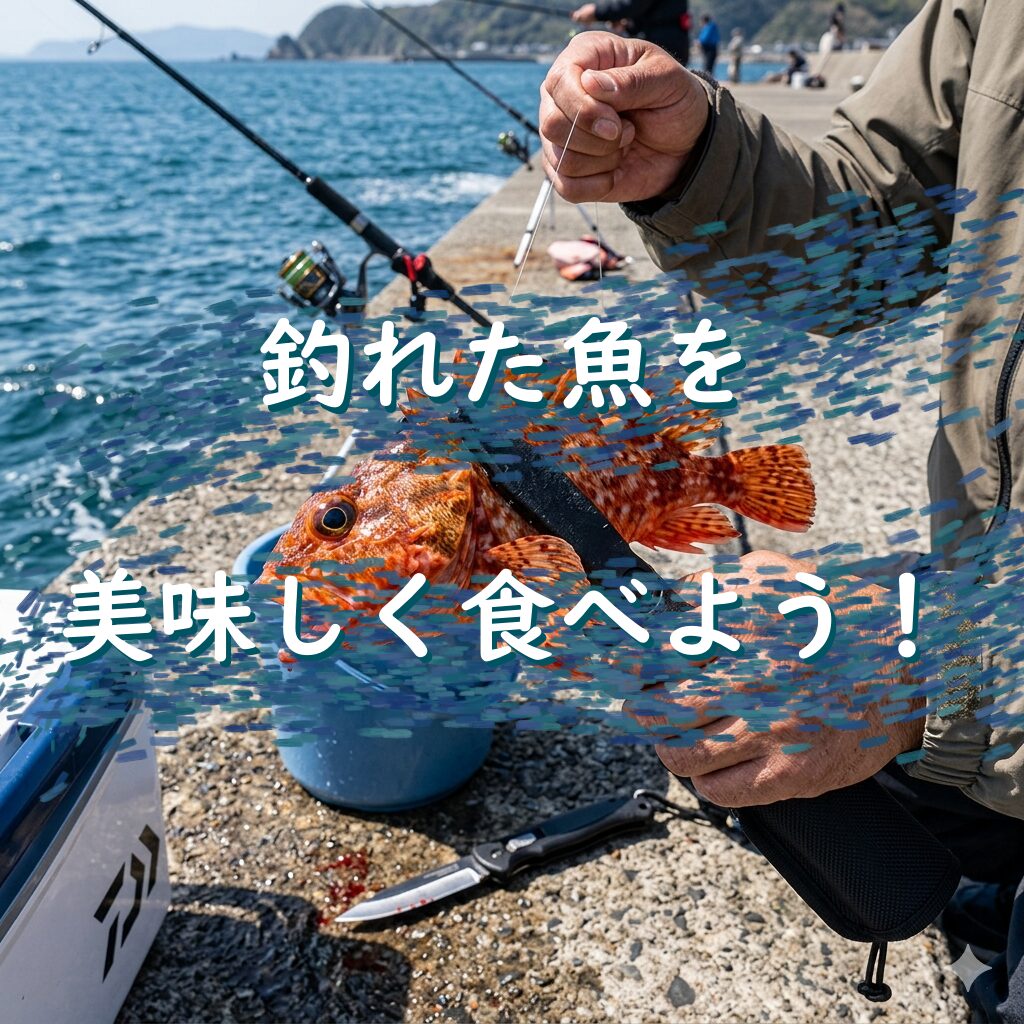 釣った魚を安全に美味しく食べる!気を付けること・締め方・レシピまで