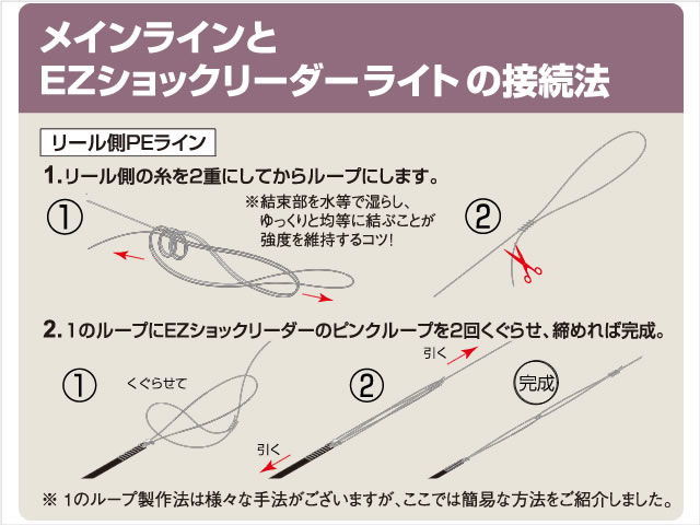 オーナー EZショックリーダーライトの使い方