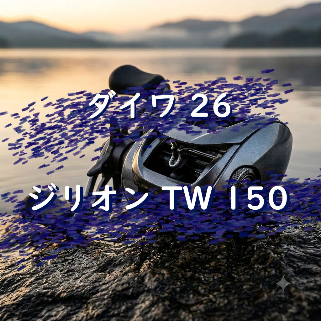 ダイワ26ジリオンTW150インプレ!遠投性能や歴代モデルとの使い分け