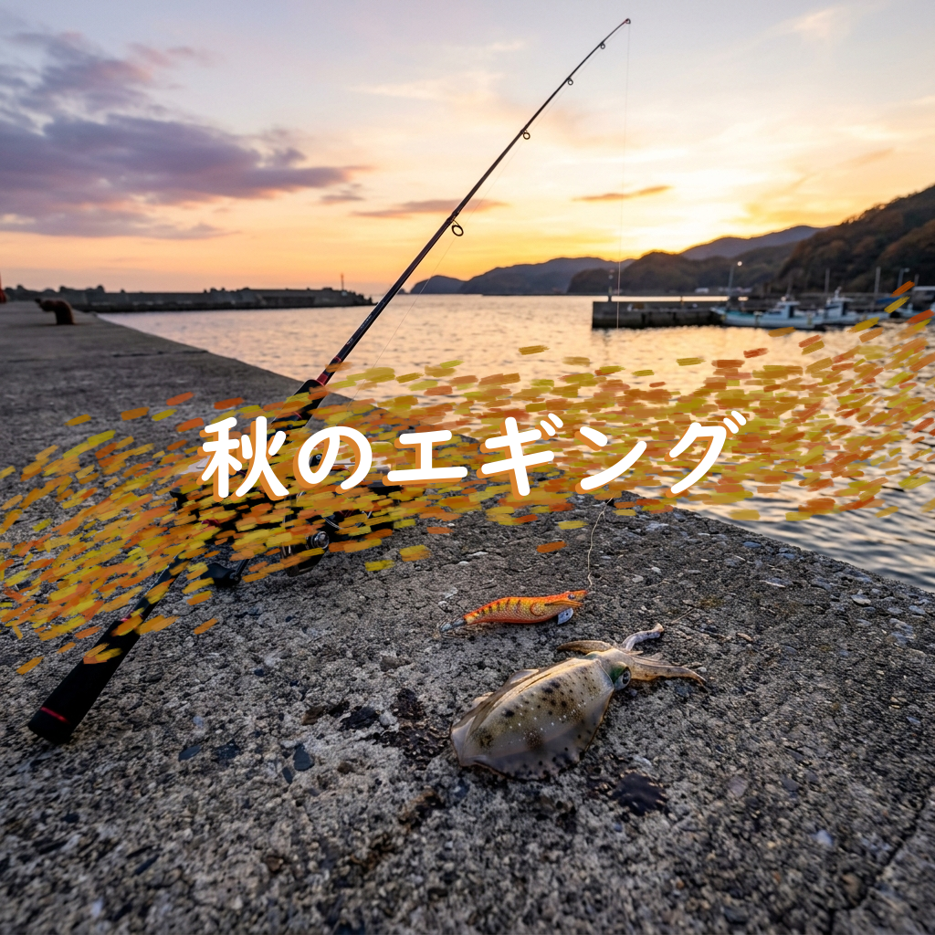 秋エギング攻略!新子を狙うエギの選び方と根がかり対策